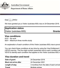 澳洲签证-澳星